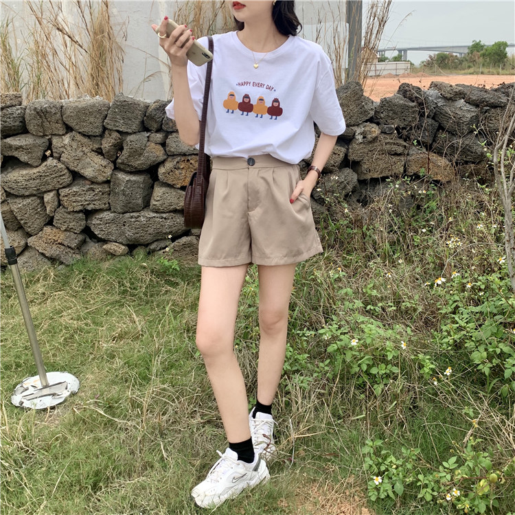 Áo Thun Ngắn Tay Thời Trang Dạo Phố Cá Tính 42391