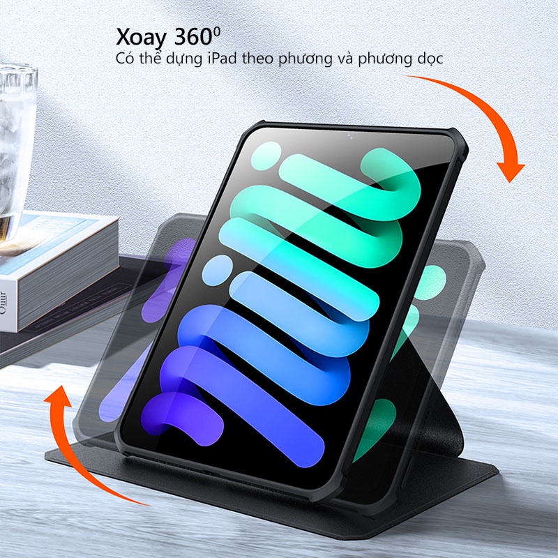 Ốp lưng đa năng XUNDD iPad Pro 11 inch  Chống trầy, Chống sốc, Viền TPU, Xoay 360 độ