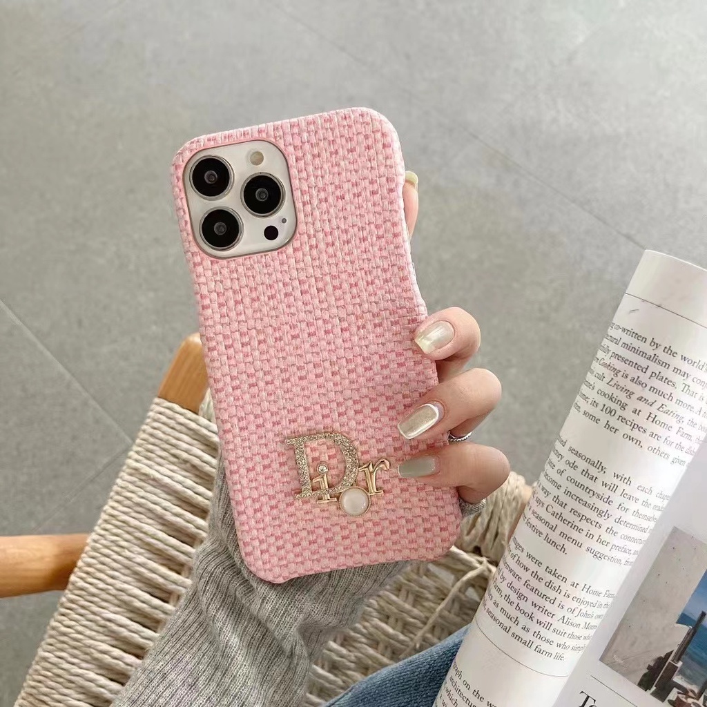 Ốp Điện Thoại Cứng Họa Tiết Kim Cương Cho iphone 14 13 pro max 11 pro max 78 plus
