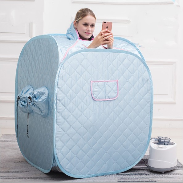 Phòng xông hơi mini Sauna Box Tặng máy xông hơi gia đình 220V - HanruiOffical