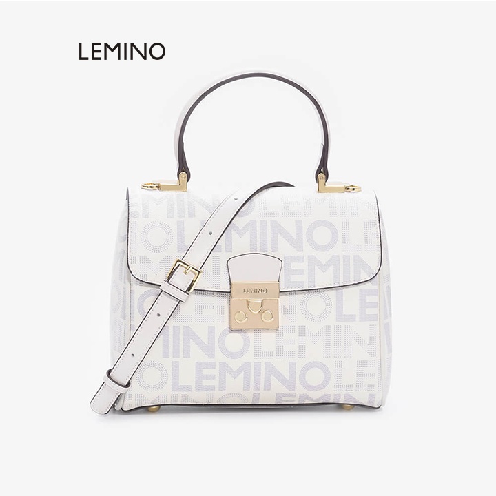 Túi Nữ Xách Tay LEMINO MONOGRAM CANVAS Đeo Chéo Trang Nhã  LE25043