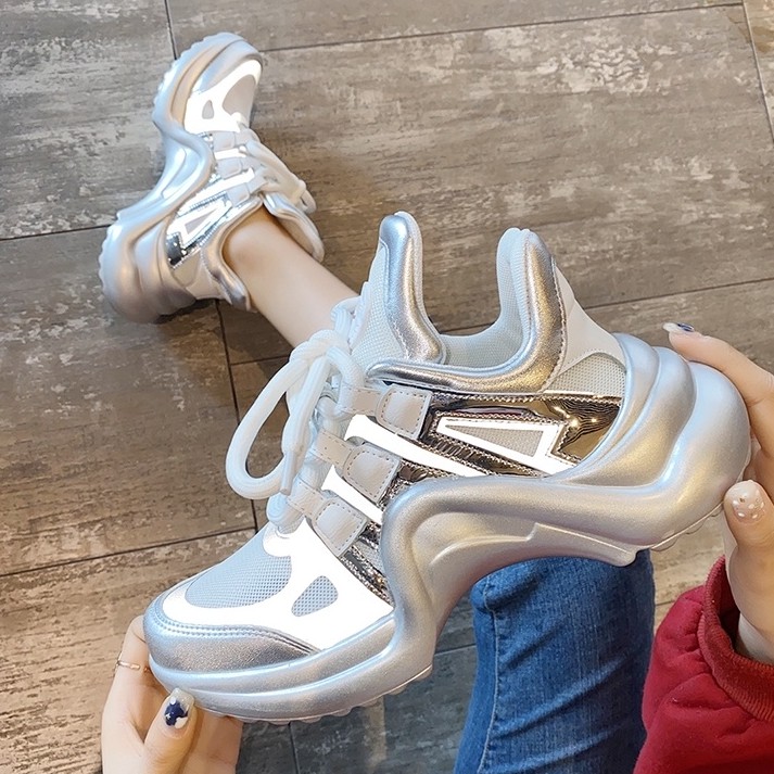 Giày Thể Thao Sneaker Nữ Đế Vòm Độ Đế Tôn Dáng Bản Cao Cấp Loại 1