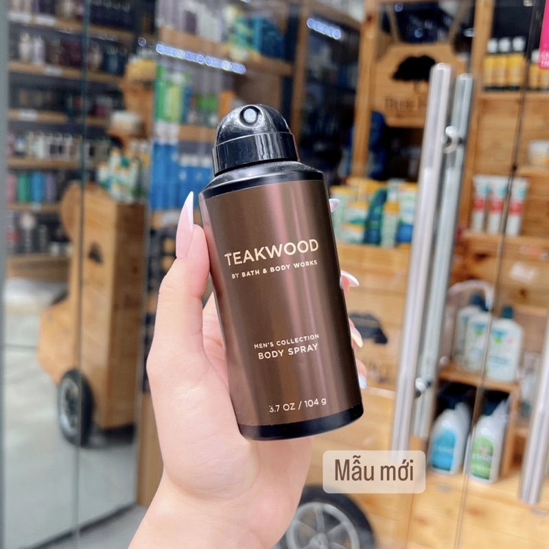 Xịt cơ thể nam Bath and Body Works - Teakwood