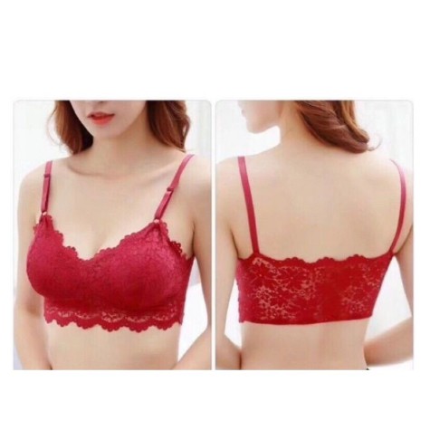 ÁO BRA DÂY LOẠI CÓ REN KHÔNG GỌNG KATUN