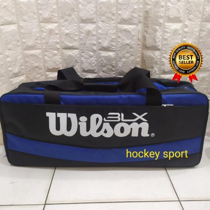Túi Đựng Vợt Tennis Wilson 2 Dày Dặn Có Khóa Kéo Tiện Dụng