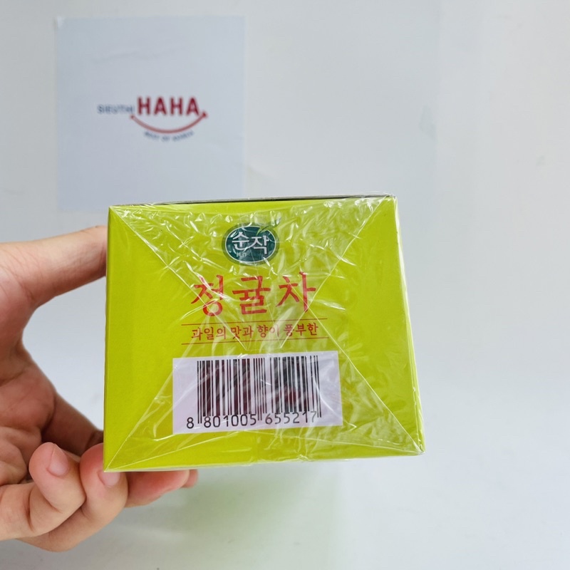 Trà quýt hàn quốc 0kcal soonjak SEMPIO COLD BREW ICED TEA GREEN MANDARIN 36g (1.8g * 20)
