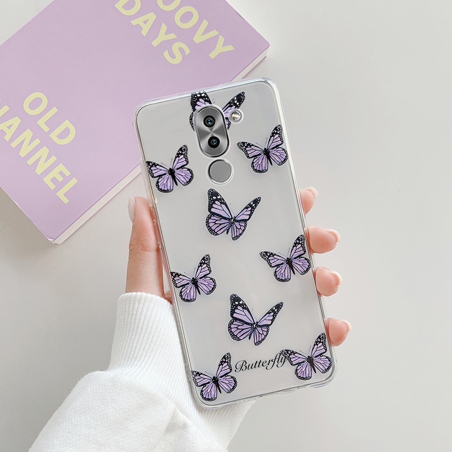 Ốp điện thoại TPU silicone dẻo in họa tiết đáng yêu dành cho HUAWEI HONOR 6X/ GR5 201