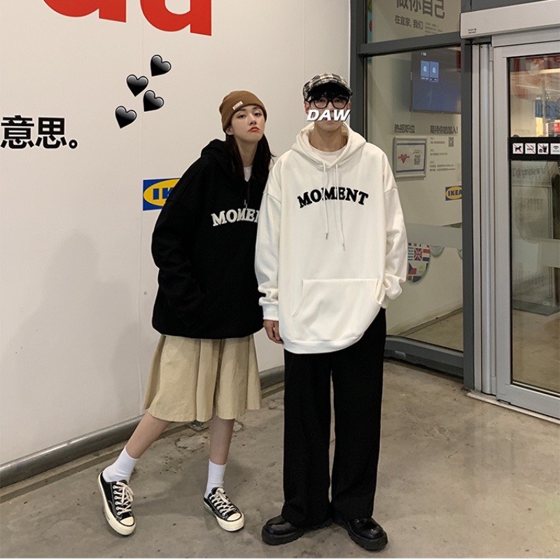 Áo nỉ trùm đầu , áo hoodies nam nữ phong cách unisex chất vải nỉ cao cấp , họa tiết basic dễ phối đồ | BigBuy360 - bigbuy360.vn