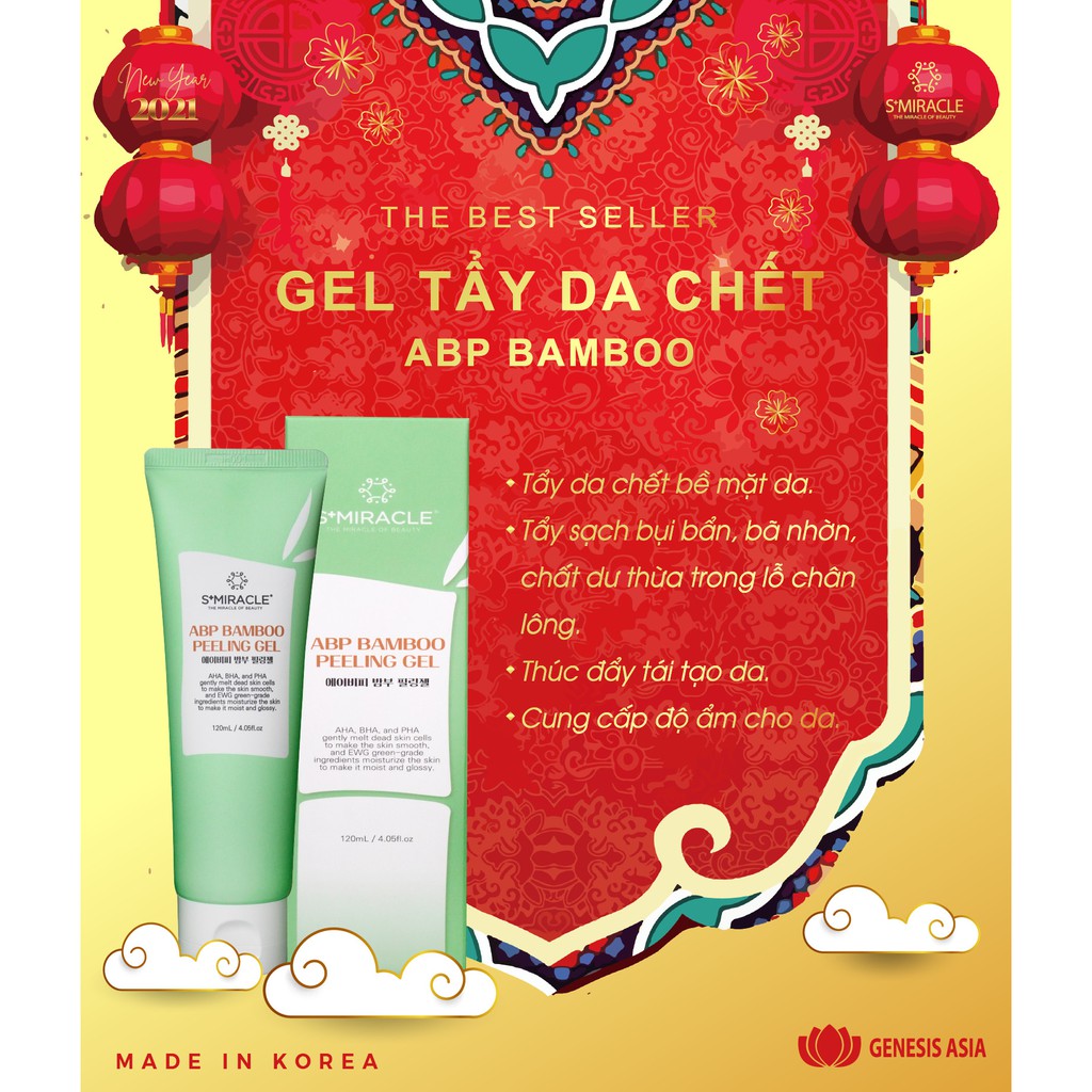 Gel Tẩy Da Chết ABP S+Miracle