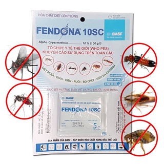 Chế phẩm trừ ruồi ,muỗi, kiến gián fedona 10sc 5ml