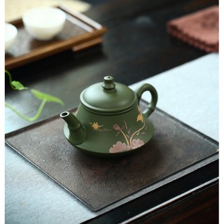 Ấm trà tử sa bộ bộ liên hoa sản địa nghi hưng