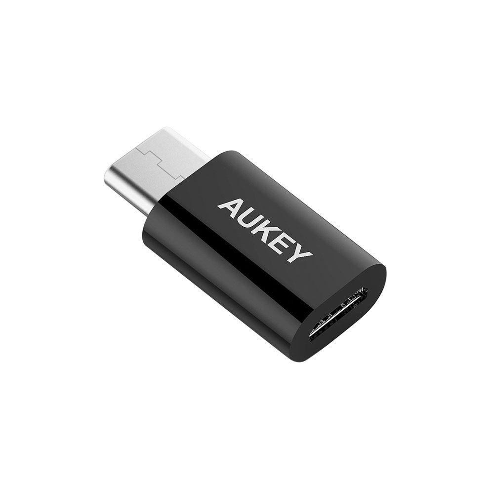 Đầu Chuyển OTG Aukey Micro USB 2.0 Ra USB C Tốc Độ 480mbps CB-A2