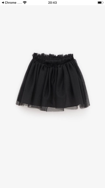CHÂN VÁY VOAN ZARA DƯ XỊN 1-5Y