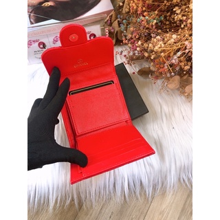 Ví mini gập da hạt ( full hộp)