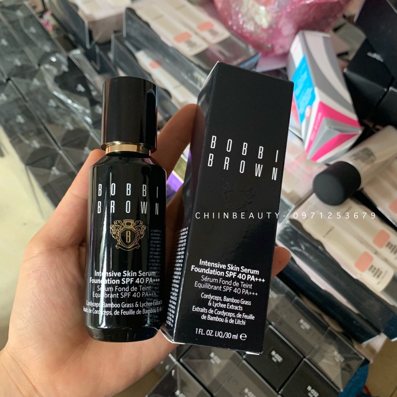 Có sẵn có Bill - Kem nền Bobbi Brown Intensive Skin Serum Foundation tone Sand
