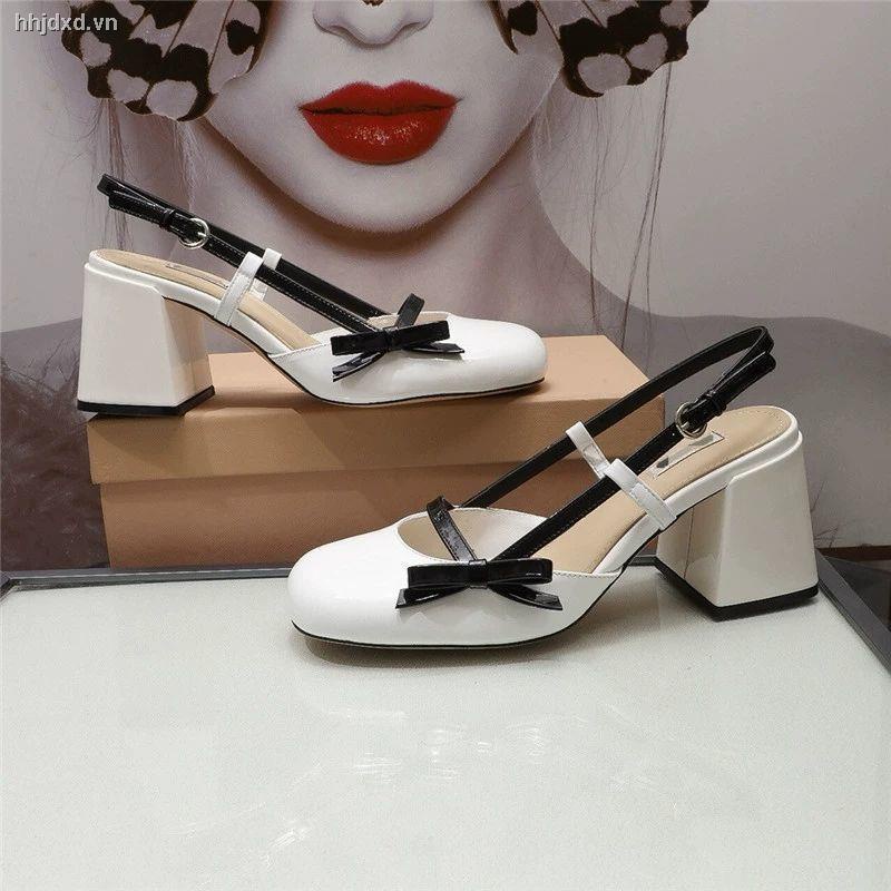 Giày Sandal Cao Gót Đế Dày Phong Cách Cổ Tích Mới Mùa Hè Cho Nữ 2021