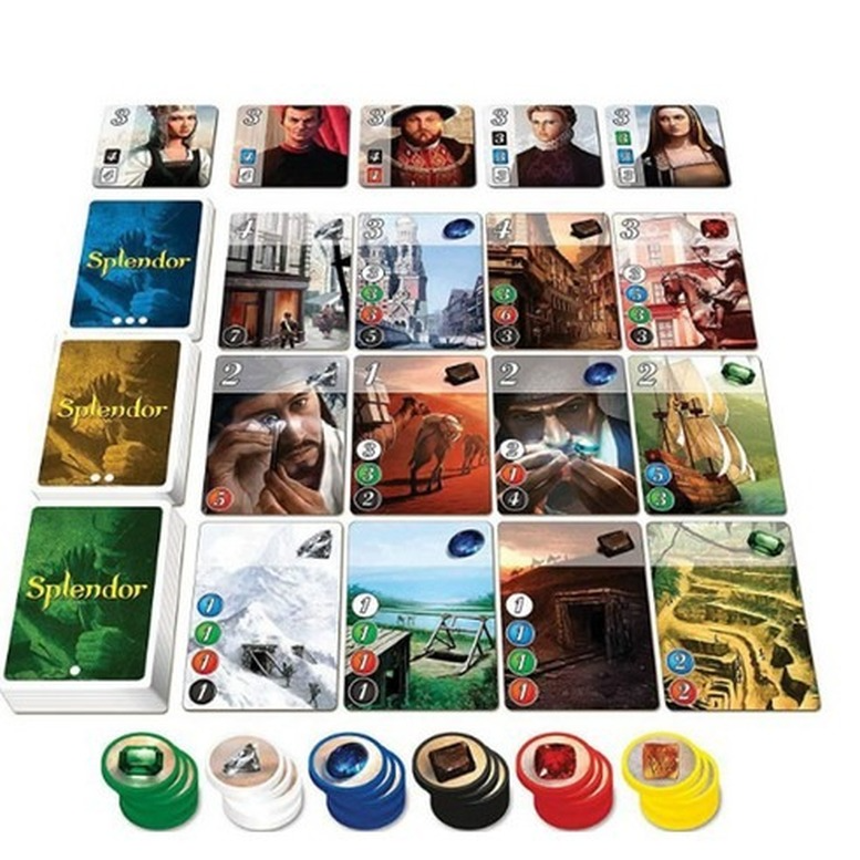 Boardgame Splendor - Thu Thập Đá Quý Cities of Splendor Board Game Card Game chiến thuật @STTEAM