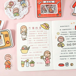 Bộ 40 Hình Dán Trang Trí Dễ Thương