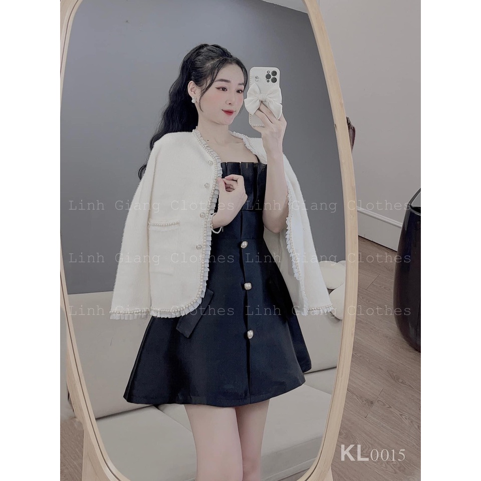 Siêu phẩm áo lông 2 lớp viền nhũ vàng hit hottt