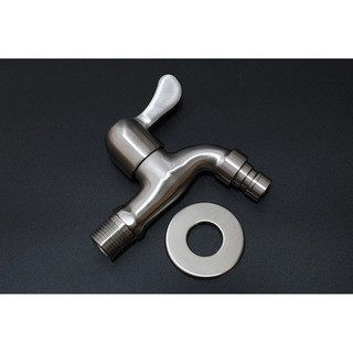 COMBO 2 VÒI HỒ INOX 304 CAO CẤP VÒI MÁY GIẶT