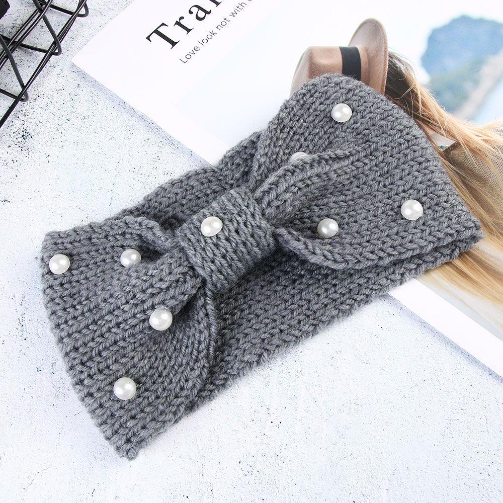 WATTLE Băng BuộC ĐầU Len HìNh Nơ Xinh XắN