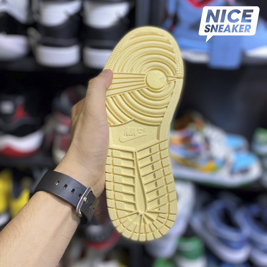 [ Nice Sneaker ] Giày sneaker nữ cổ thấp Jordan 1 low Paint Drip ( hồng sữa ) | Bản 1:1 chuẩn .