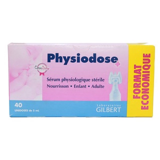 Chính hãng - Nước muối sinh lý Physidose tinh khiết cho bé từ sơ sinh