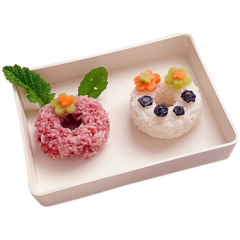 Khuôn làm cơm nắm hình bánh Donut khuôn làm cơm nắm hình vòng
