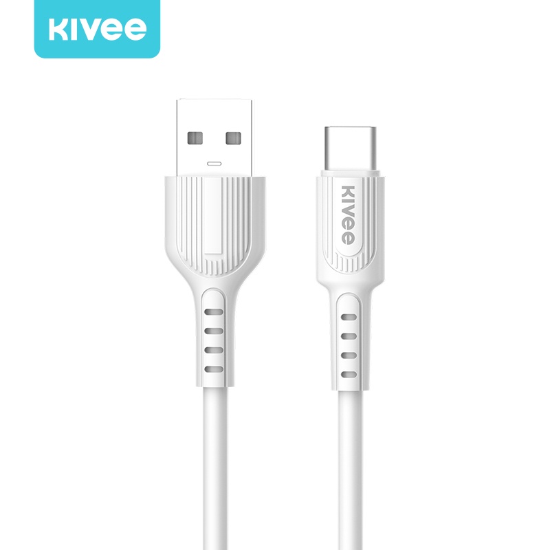Cáp sạc nhanh KIVEE CT313 1.6M Micro USB type C chất lượng cao ốp