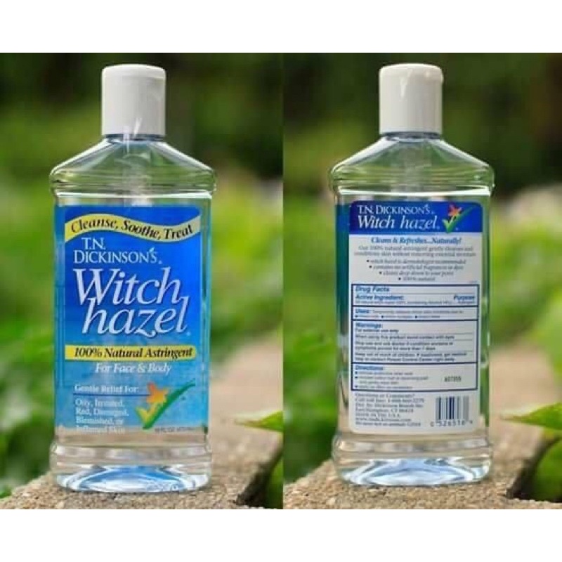 Nước Hoa Hồng Làm Sạch, Se Lỗ Chân Lông Dickinson's Original Witch Hazel  473ml