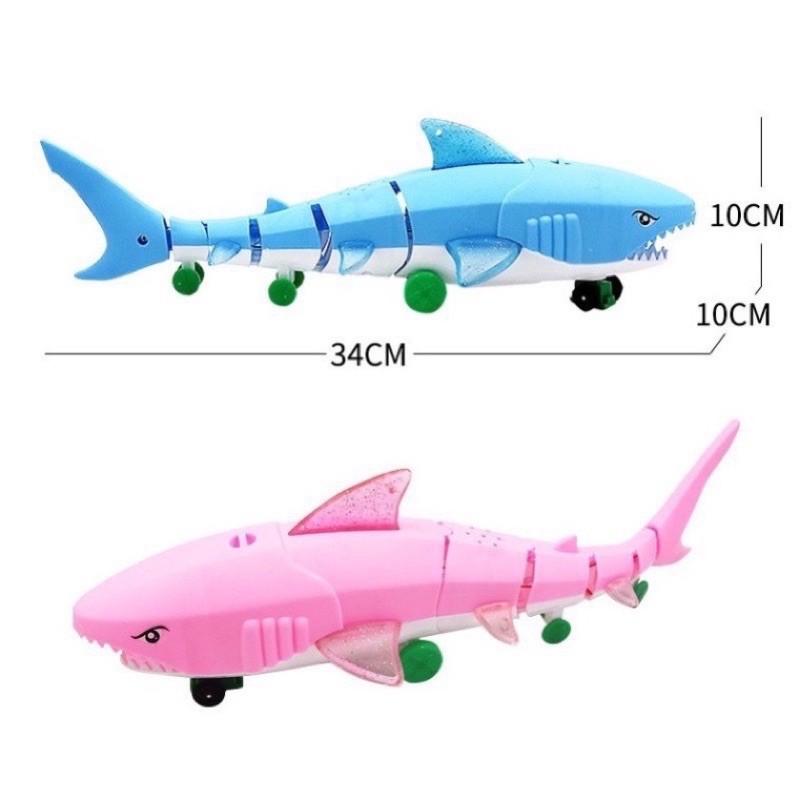 Đồ Chơi Cá Mập Chạy Pin Hát Baby Shark Vui Nhộn Dành Cho Bé