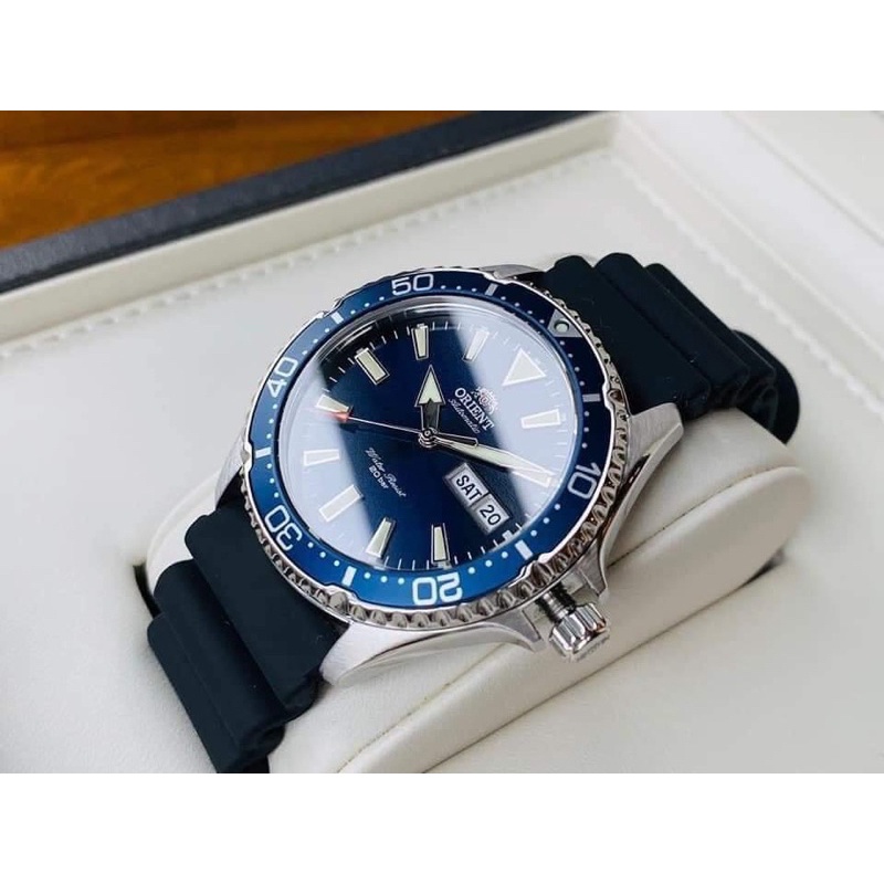ĐỒNG HỒ- NAM- ORIENT Mako 3 BlackGold RA-AA0005B