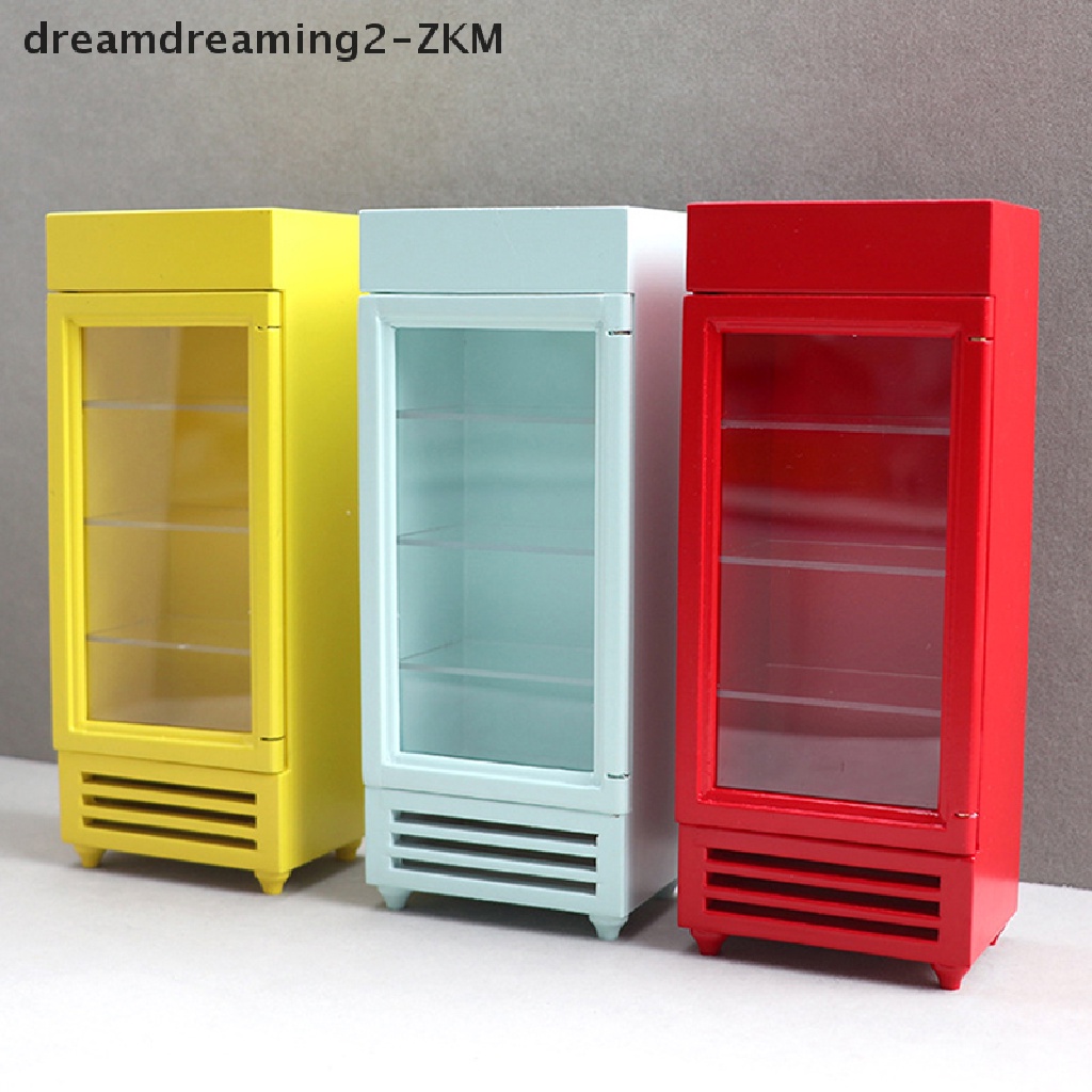 Tủ Lạnh Mini 1 / 12 Trang Trí Nhà Búp Bê 2