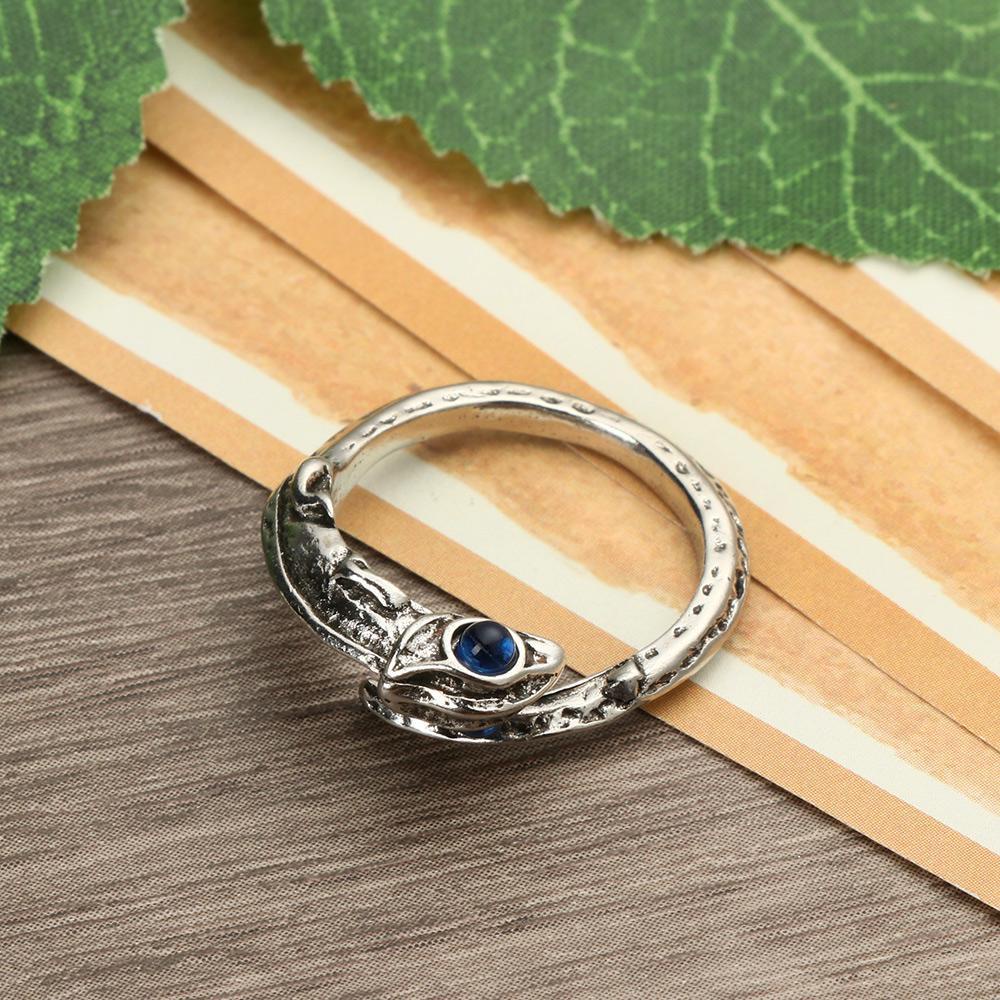 Nhẫn Hình Tắc Kè Hoa Phong Cách Retro Cá Tính