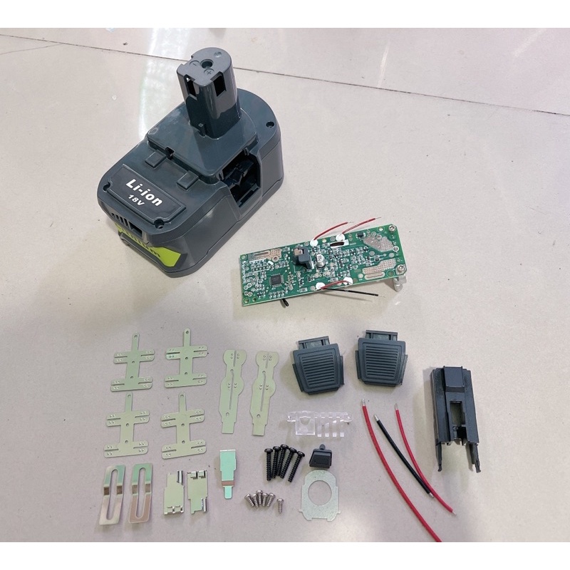 Vỏ mạch ryobi 18v 5A mạch nhận sạc zin