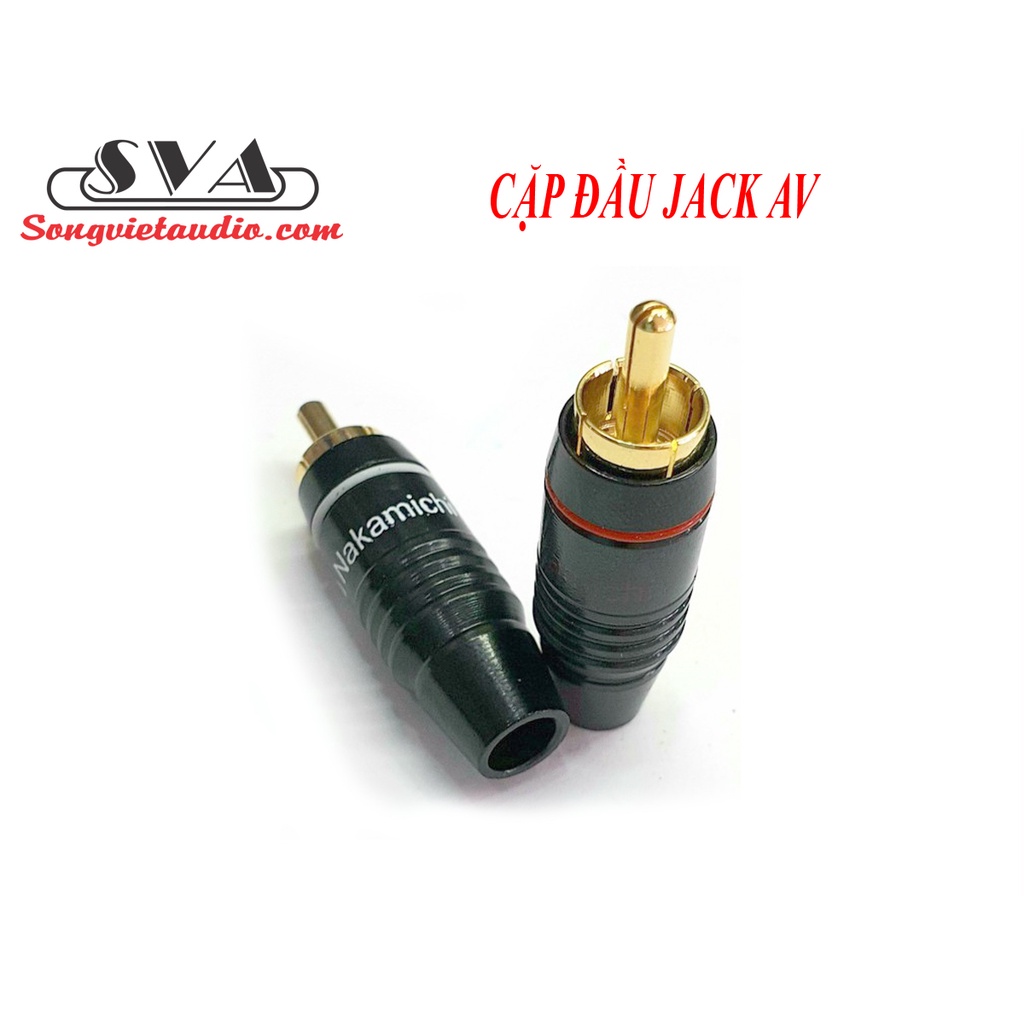 ĐẦU JACK AV CHẤT LƯỢNG CAO - 1 CẶP