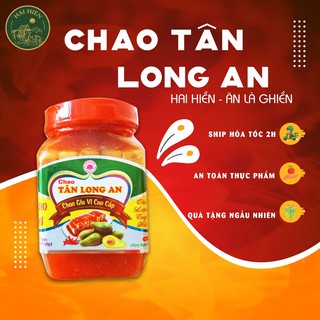 Chao Tân Long An Vị Bơ Hương Thơm Béo Không Bở Ít Mặn Hũ 350G Nhà Hai Hiền