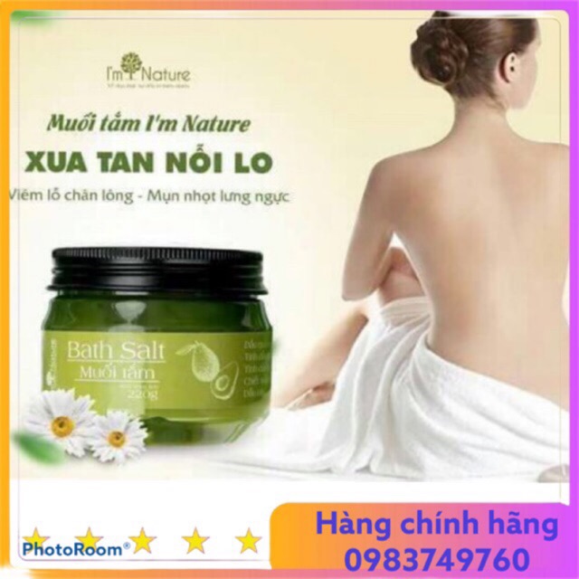 (CHÍNH HÃNG) MUỐI TẮM I’M NATURE | BigBuy360 - bigbuy360.vn