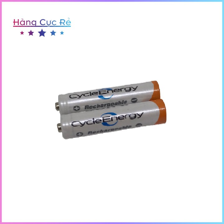 Bộ 2 Pin sạc AAA (3A) 🚀FREESHIP🚀  Pin tốt Ni-MH 4300mAh 1.2V - Pin tiểu Cycle Energy Rechargeable - Shop Hàng Cực Rẻ