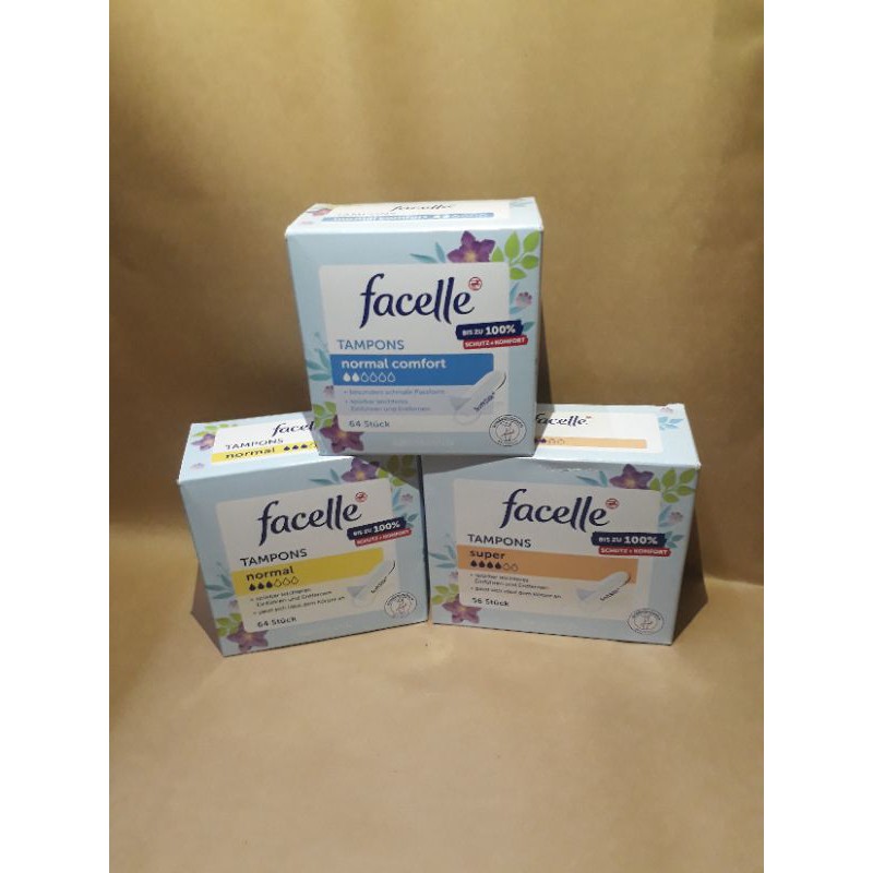 Tampon FaceLLe không cần đẩy ( ĐỨC ) hộp lớn