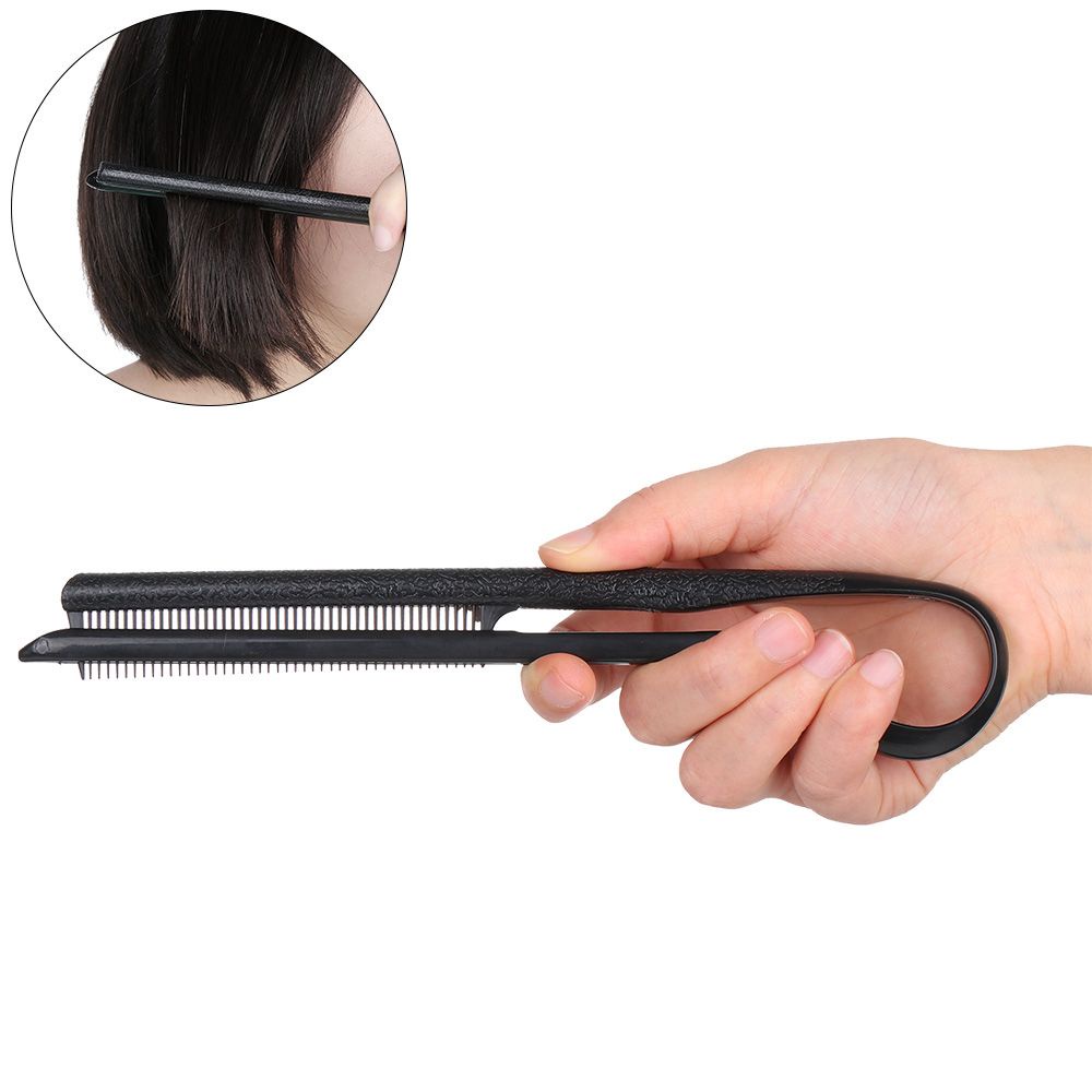 Lược kẹp duỗi tóc tạo kiểu tiện lợi cho tiệm làm tóc