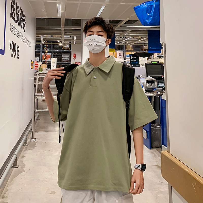 Áo Thun IFNICEFUTURE Tay Ngắn Có Cổ Thời Trang Thoải Mái Dành Cho Nam | BigBuy360 - bigbuy360.vn