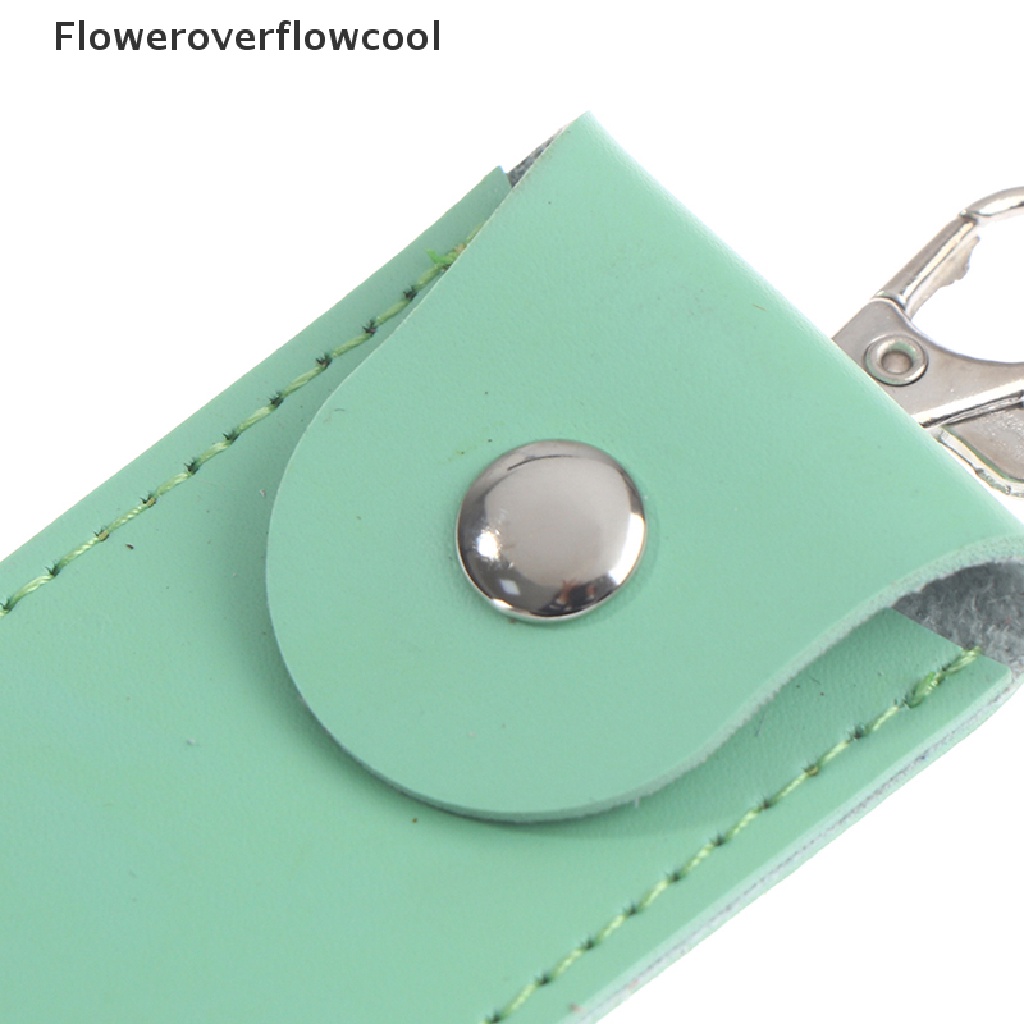 Túi Da Đựng Bảo Vệ Thẻ Nhớ Usb Flash Drive Có Móc Khóa Tiện Dụng