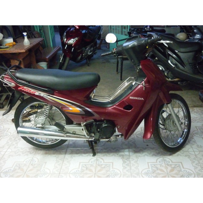 Bộ vỏ nhựa -dàn áo xe wave đỏ đun-wave nhỏ 110-wave đời 2002 đến 2006