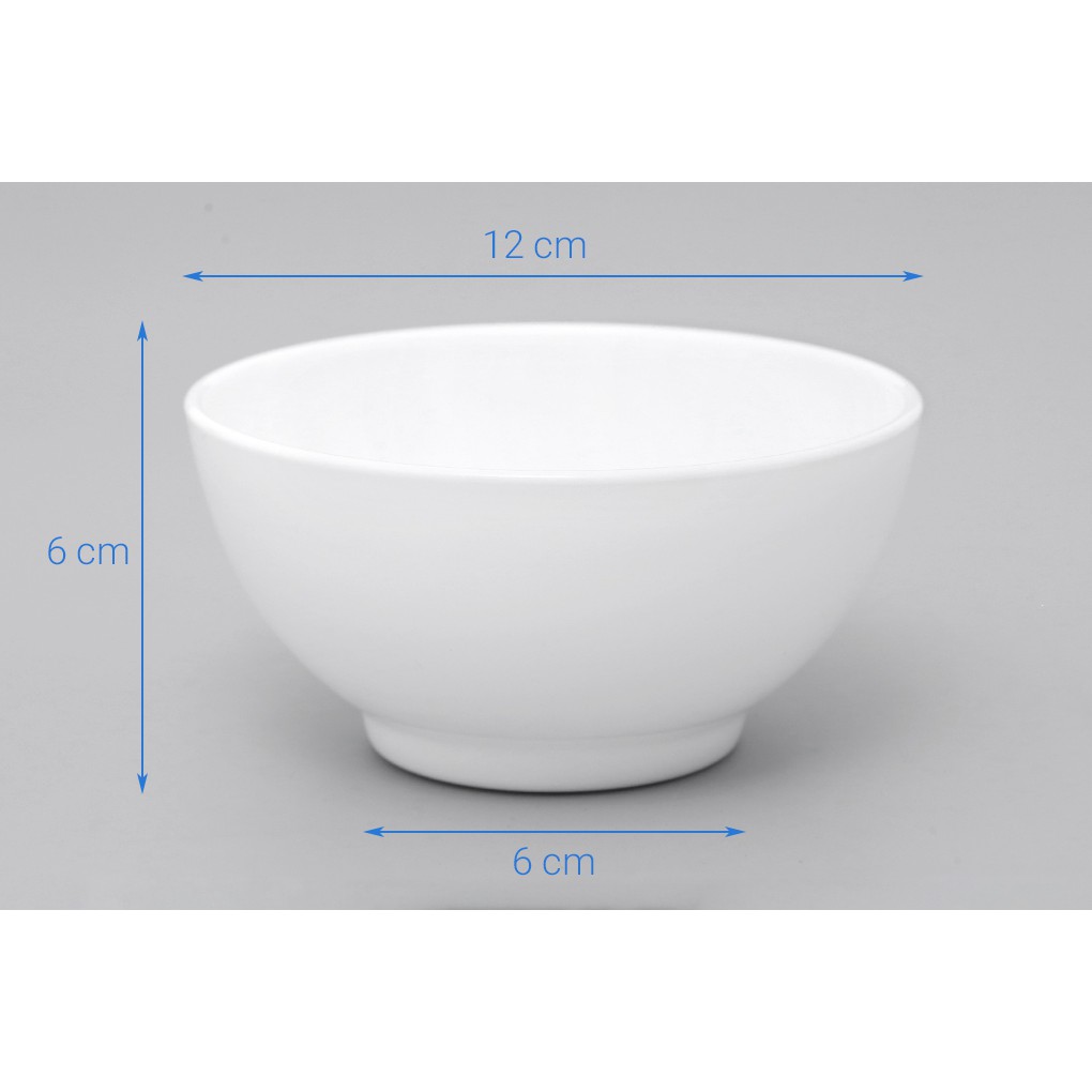 Bộ bát  cơm thủy tinh Luminarc Diwali 12cm 6 chi tiết, dùng lò vi sóng, máy rửa bát - N3973*6