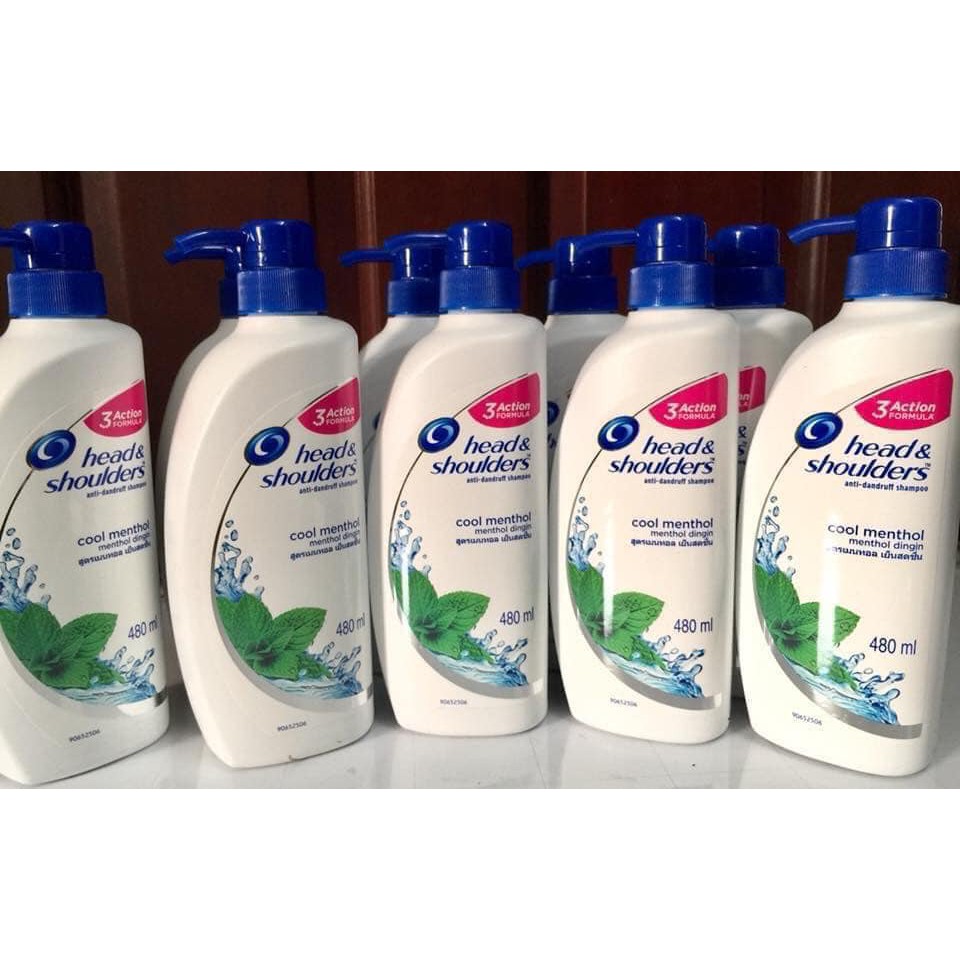 Dầu gội head and shoulder 480ml thái lan
