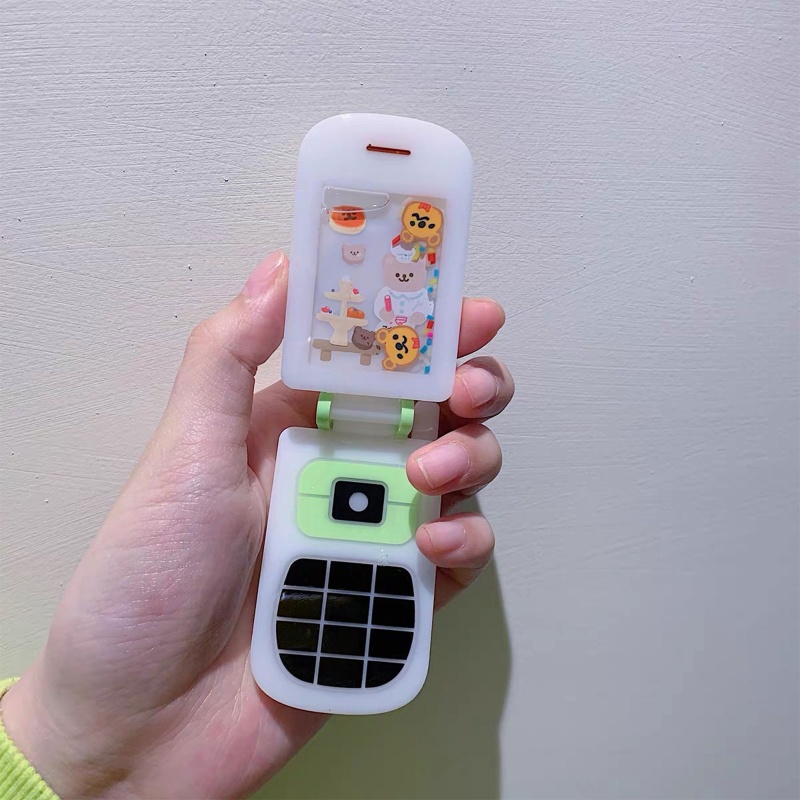 San * Khuôn Silicon Trong Suốt Họa Tiết Hoạt Hình Có Cát Chảy Để Làm Trang Sức Thủ Công DIY