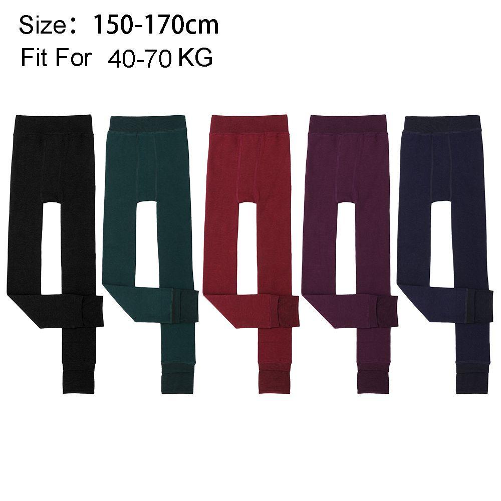 EUCA Quần Legging Dệt Kim Chất Liệu Co Giãn Thời Trang Thu Đông