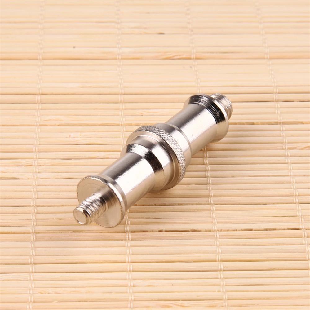 [COD] Metal Spigot Stud Adapter 3/8'' Thread Photograph Hand Tool Male Adapter 1/4 to 3/8 Flash Light Tripod Camera Accessory 1/4'' Thread Photo Studio Accessory for Umbrella Flash Light Camera Screw