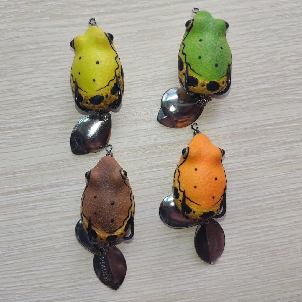 Mồi câu lure nhái hơi Mini Pikook